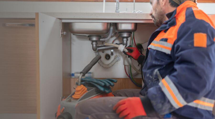 Professional slab leak plumber services in Flom, MN